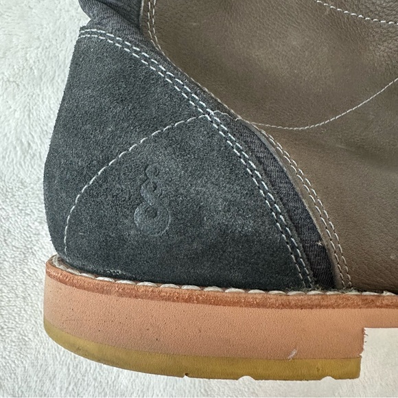 Ahnu Octavia Waterproof Ankle Boots Size 10 Gray/Brown 41EU - Picture 9 of 12